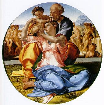 The Holy Family - Michelangelo